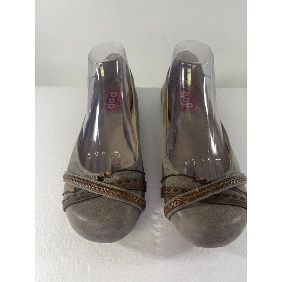 PoP womens Gazer size 11 M Memory Foam grey slip on casual comfort - Picture 10 of 16